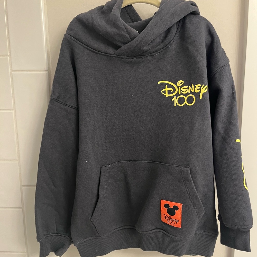 H&M NWT Disney 100 Kids Hoodie Minnie Mickey Peter Pan